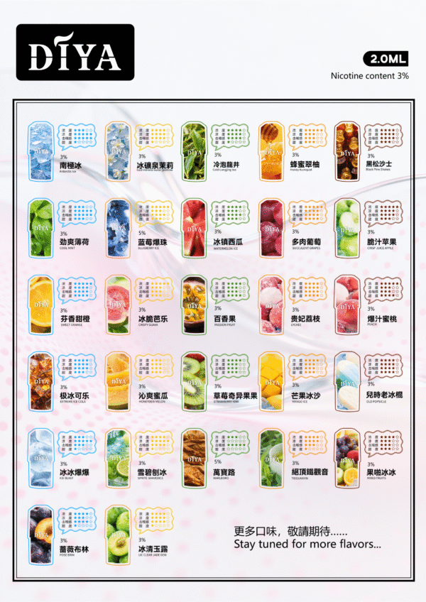 DIYA叮啞煙彈一代通用 / 3顆入 / 巨便宜又濃醇香【滿10送1隨機口味】